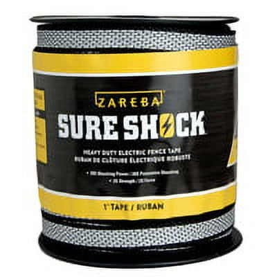 Zareba 1 in. Heavy-Duty Sure Shock Polytape - 500 Feet