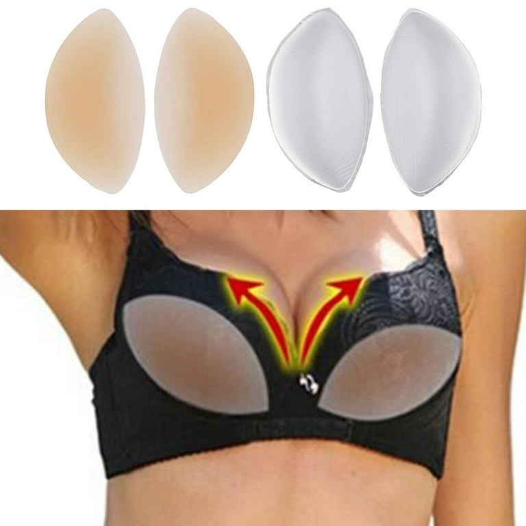 Bra Pads Thick Silicone Bra Inserts Push Up Cleavage