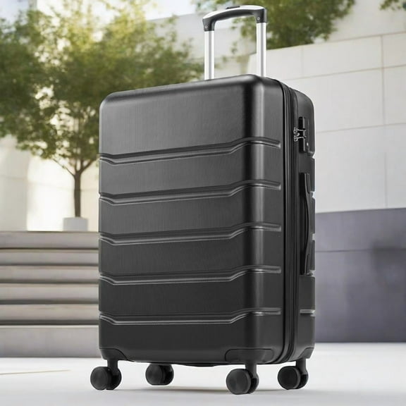 Vireonix Hardside Luggage with Spinner Wheels,Lightweight, Expandable, TSA Lock, Durable Hard Shell Roller Suitcase, Ideal for Checked Luggage