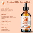 thumbnail image 3 of Aceite de Semilla de Zanahoria Orgánico 100% Puro Cold-pressed Sin Refino 4oz para Rejuvenecer Piel, 3 of 9