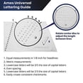 thumbnail image 2 of PACIFIC ARC 1000410 AMES LETTERING GUIDE, 2 of 5