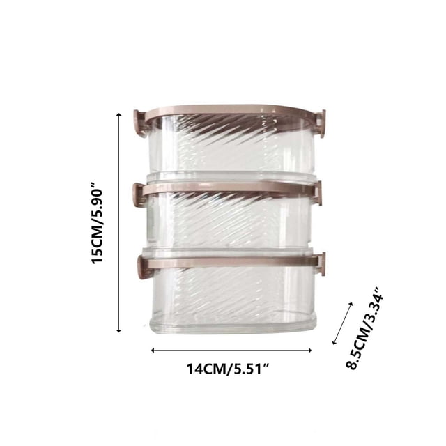 Almacenamiento para Caja de Almacenamiento de Especias de Sabor Vegetal de Cocina, Caja de Lata de Condimentos, Caja de Almacenamiento de Condimentos de Pimienta de Sichuan de Gama Alta de Cocina Del