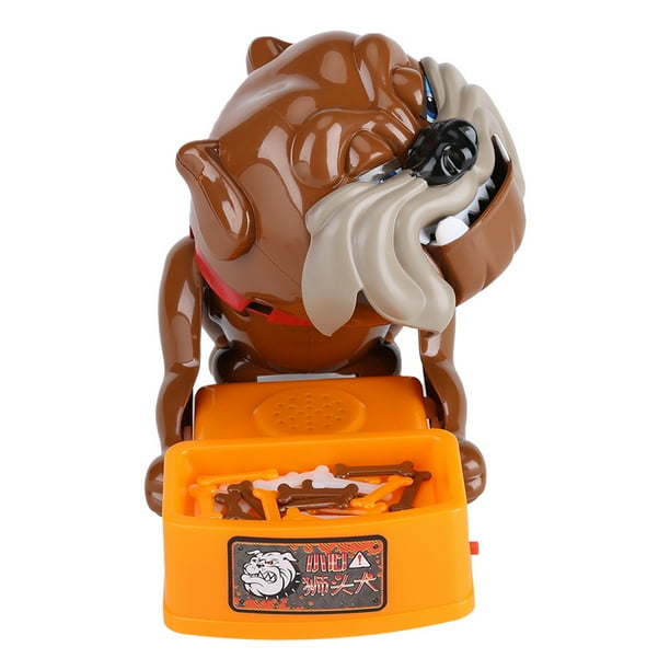 Juguete para Perros Mos, Juguetes para Perros Malos, Juguete para Ladrar Bulldog Con Huesos, Juego de Fiesta para Niños Mayores de 5 Años