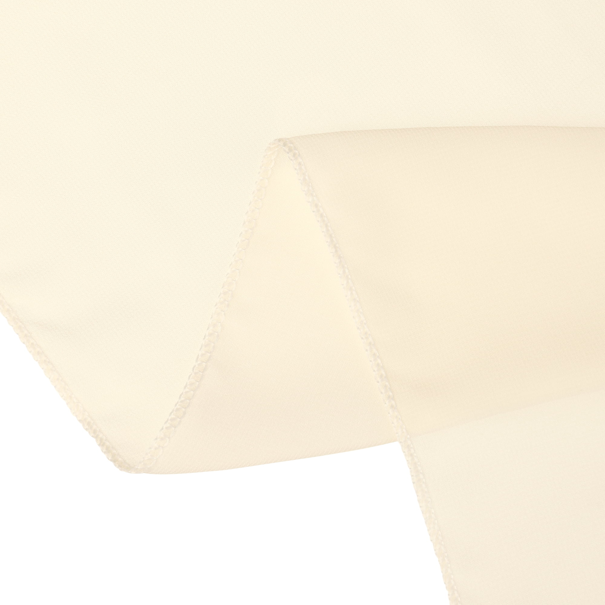 Unique Bargains 10ft Chiffon 120 Inch Long Sheer Romantic Table Runner (6 Count) Beige 28x120 Inch