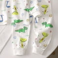 thumbnail image 4 of NOLDARES 2pcs Toddler Baby Girl Boy Fall Winter Clothes Print Long Sleeve Sweatshirt Tops Casual Pants Set Little Kids Outfits Clothing(Green,11-12 Y), 4 of 4