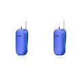 thumbnail image 4 of Kearding Ambientador para collar, 1W, recargable por USB, generador de iones negativos para colgar en el cuello, Clip trasero de bajo ruido, Azul 2piezas, 4 of 6