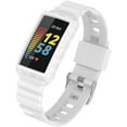thumbnail image 1 of HSHDLDF Green Sport Band Compatible Silicone Fitbit Charge 5/4/3 SE Band with Case All In One Case with Band for Fitbit Charge 5 Bands for Men Fitbit Charge 4 Band Waterproof Charg, 1 of 7