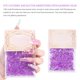 thumbnail image 3 of Juego de 1440 piezas de diamantes de imitación Minnieouse para decoración de uñas Violeta CE012310-03, 3 of 6