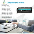 thumbnail image 6 of 58A CF258A High Yield Toner Cartridges (No Chip) 2 Pack Black Compatible for Laserjet 58A CF258A 58X CF258X Laserjet Pro MFP M428fdw M404n M428fdn M404dn Printers, 6 of 7