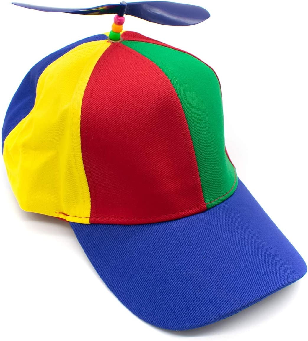 Gorra Con Hélice Giratoria - Ajustable, De Algodón, Para Fiestas Y Actividades Al Aire Libre