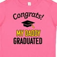 thumbnail image 4 of Inktastic Congrats My Daddy Graduated with Cap Boys or Girls Baby T-Shirt, 4 of 5