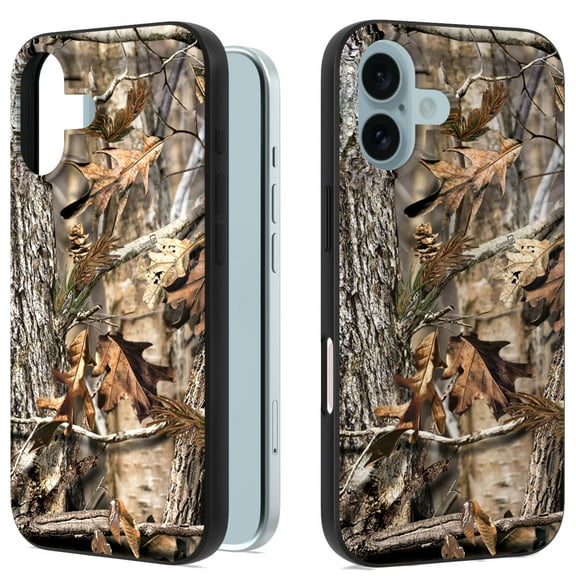 CoverON Design For Apple iPhone 17 Phone Case, Flexible Rubber Slim TPU Cover, Fall Camouflage