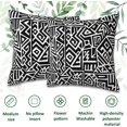 thumbnail image 3 of Unique Geometric Throw Pillow Cover Case Trendy Boho Throw Pillows Set of 2 Super Soft Pillow Covers 18x18 Inches Farmhouse Home Decor for Living Room Bedroom Sofa Couch Cushion Cover, 3 of 6