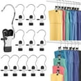 thumbnail image 1 of Paquete de 20 perchas organizadoras para leggings de metal con revestimiento de goma, 1 of 9