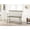 Gray, variant on Farmhouse - inspired spindle back design - Welcoming addition to any room - Enjoy a cozy seating experience