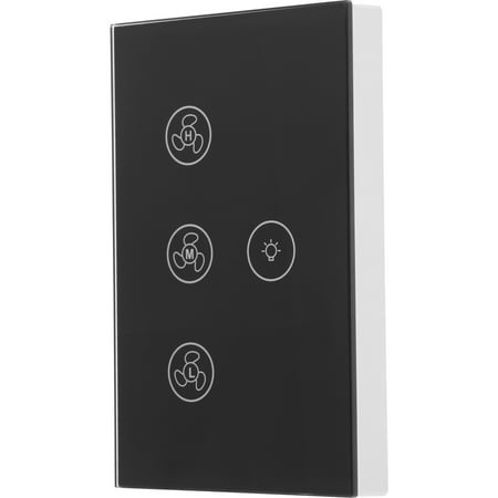 

Etereauty WiFi Smart Ceiling Fan Light Wall Switch Life APP Remote Various Control Interruptor for Home