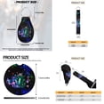 thumbnail image 6 of Uorisanigo Aesthetic Hippy Mushroom Auto Seat Covers for Cars with Seatbelt Shoulder Pad Coasters Steering Cover Headrest Cushion Shift Knob Handbrake Grip Protector Armrest Cover Key Chains,18 Pack, 6 of 7