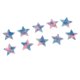 thumbnail image 1 of 10 piezas de dijes de lámina de 21x21 mm para pendientes y pulseras para manualidades DIY Azul profundo, 1 of 9