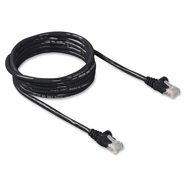 Belkin 5ft CAT6 Ethernet Patch Cable (Snagless, Green) – RJ45 M/M For Fast Network Connections