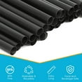 thumbnail image 5 of Drinking Straws By Casewin - 9.5 inches Smoothie Straws individually Wrapped - Extra Long & Thick for use with any Jumbo Cup or Water Bottle - BPA Free - Black Pack of 100, 5 of 5