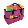 thumbnail image 6 of SIEYIO Large Craft Storage Tote Bag 6 Pockets Scrapbooking Sewing Supplies Organizer Caddy with Handles for Travel Daily Use, 6 of 9