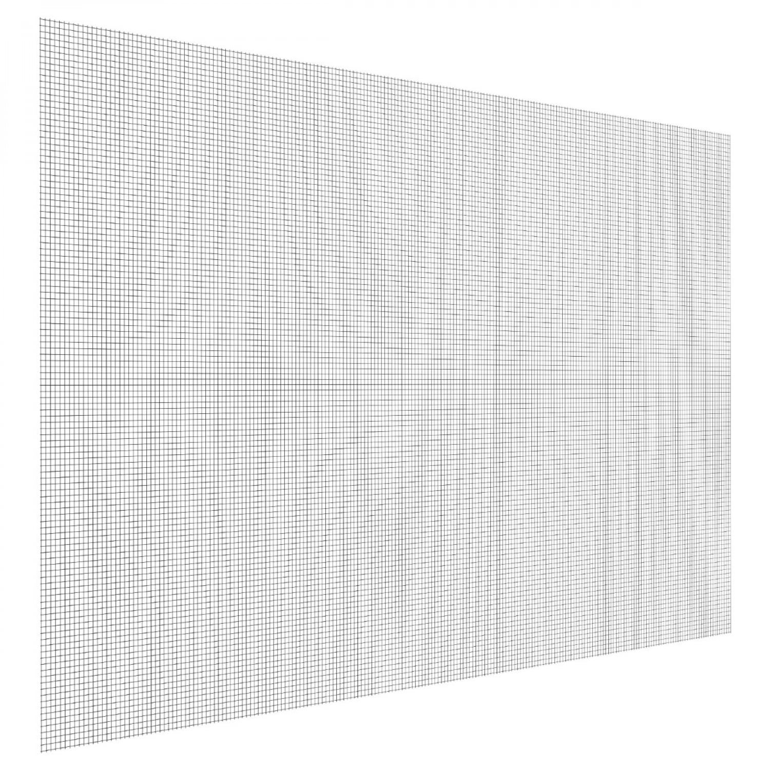 TENGDA 60in x 50ft Hardware Cloth 1/2in 19 Gauge Galvanized Wire Mesh Black Vinyl Coated Chicken Wire Fencing for Garden  Rabbit Cage Snake Fence