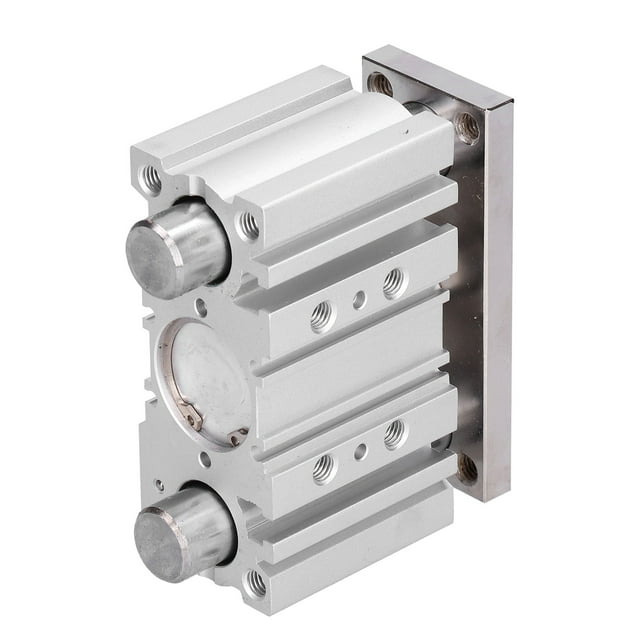 Pneumatic Air Cylinder, 3 Rod Air Cylinder High Accuracy Control For Clamping Devices