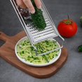 thumbnail image 4 of Rallador grueso de acero inoxidable, para verduras, 4 of 5