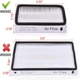 thumbnail image 3 of MesaSe 4 Packs HEPA Filters For Kenmore EF-2 86880 Exhaust Vacuum . Compare to Replace Sears Kenmore Part # 20-86880 (86880)  40320  EF2  610445. Also Replaces Panasonic MC-V194H., 3 of 6