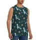 thumbnail image 2 of Fotbe Cute Turtle Men's Camiseta sin Mangas Estampada para Hombres, Playera Casual para Gimnasio, Entrenamiento, Playa-3X-Large, 2 of 7