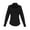 Black, variant on Premier Womens Poplin Stretch Long-Sleeved Shirt