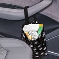 thumbnail image 3 of Yuyamidu Dog Paw Car Trash Bag Cute Automobile Garbage Bag Black Car Rubbish Bag Accessories Multipurpose Hanging Vehicle Trash Can Car Decoraion, 3 of 7