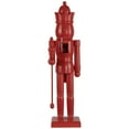 thumbnail image 2 of Northlight Nutcracker King with Crown and Scepter Standing Christmas Figure - 15" - Red, 2 of 8