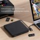 thumbnail image 1 of External CD/DVD Drive USB3.0/Type-C CD/DVD ROM +/-RW Adapter Optical Disk Drive CD Player for Laptop PC Desktop Computer, 1 of 5