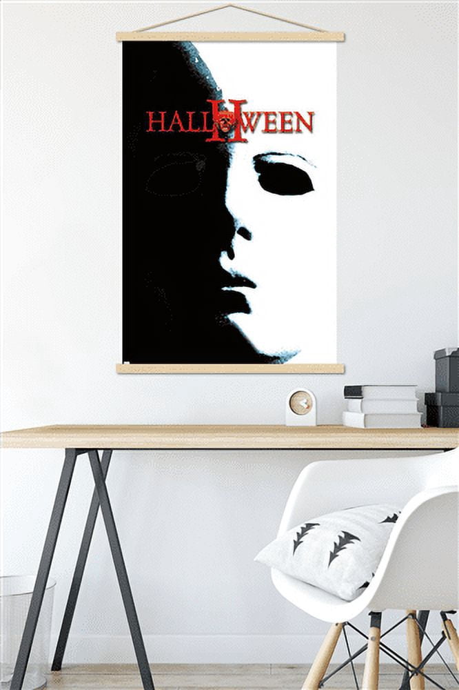 Halloween II - One Sheet Wall Poster with Magnetic Frame, 22.375" x 34"