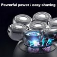 thumbnail image 3 of Electric Shaver for Bald Men, 6 in 1 Electric Razor with Ergonomic Design for Easy Handling, Lithium Power Cordless Charge for Up to 90 Minutes of, 3 of 5