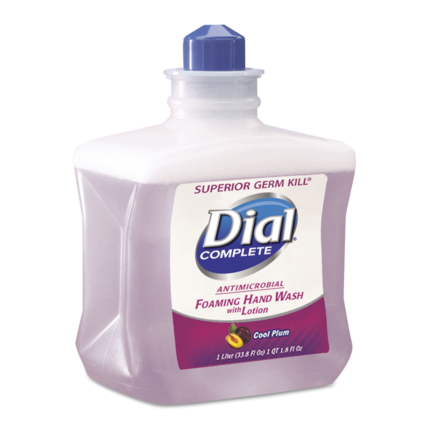 Dial Complete Foaming Hand Wash Refill Cool Plum Scent 1000mL Bottle
