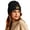 Black, variant on Beanie Hat for Adult Winter Fashion Knitted Hat Warm Floppy Hat Cute Christmas Embroidered Bowknot Caps for Outdoor Winter Sports