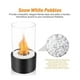 thumbnail image 5 of Chimenea de Sobremesa Ecológica con Piedras Decorativas y Extintor para Uso Interior y Exterior, Patio, Balcón, Jardín, Calefacción Decorativa., 5 of 7