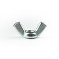 thumbnail image 5 of (5 pack) Hillman Wing Nuts, Type A Wing Nuts, 1/4-20", Steel, Zinc Finish, Silver, 8 pack, 5 of 7