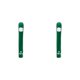 thumbnail image 1 of Advancent Hoja bordada Golf Alignment Stick Cover Case Holder PU Cuero Blanco Type1 NO1, 1 of 1