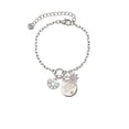 thumbnail image 2 of Delight Jewelry Silvertone Small Heart with Cut Out Stars Silvertone Discover Dream Explore Zoey Charm Bracelet, 6.5+2" Extender, 2 of 4