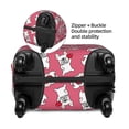 thumbnail image 2 of Fotbe French Bulldog And Heart Funda Protectora para Equipaje, Antirrayones y Resistente a la Suciedad, Compatible con Maletas de 18 a 32 Pulgadas-Medium, 2 of 7