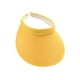 thumbnail image 1 of Sonducket Sombreros para el sol Protección Clip-On Gorras Visera de lino Ajustable Grandes aleros Parte vacía Color sólido Regalo deportivo Sombreros amarillo Sonducket AP010232-01, 1 of 6