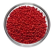 Cousin Red Seed Beads, 1.41 Oz., 1 Each