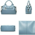 thumbnail image 3 of CUITING Luxury PU Leather Pillow-Shape Tote & Crossbody Bag for Women, 3 of 7