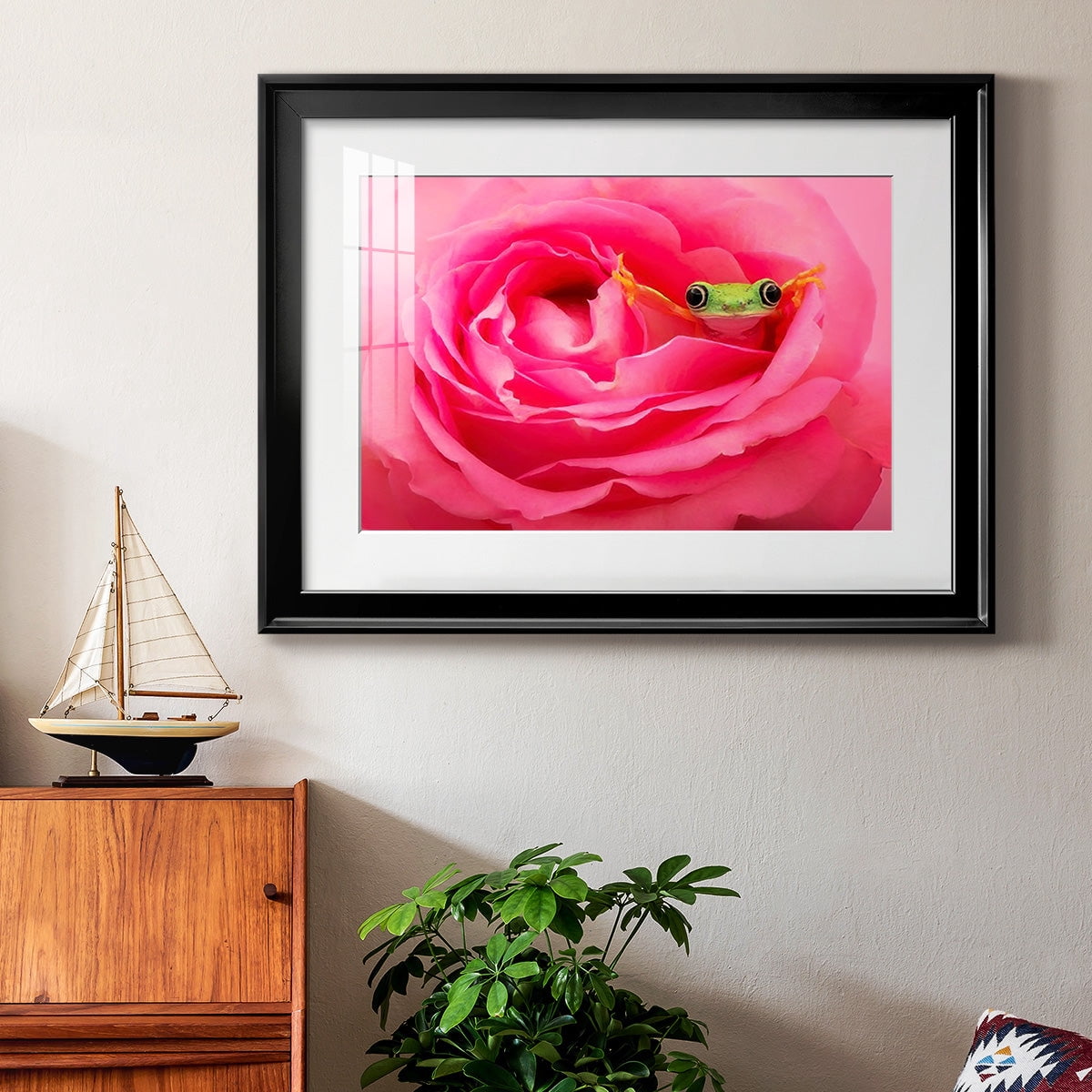 Hanging On VIII Premium Framed Print - Ready to Hang