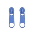 thumbnail image 2 of Plastic Zipper Pull Slider Head Oval Zippers light yellow 2pcs, 2 of 5