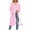 Pink, variant on Bovxnpu Women's Fall Jacket Zip Up Hoodies Long Sleeve Long Tunic Sweatshirts Oversized Fleece Casual Coat with Pocket Women's Classic Long Sleeve Drawstring Hooded Zippered Long Pocket Sweatshirt