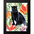 thumbnail image 2 of Warren, Annie 15x18 Black Modern Framed Museum Art Print Titled - Panthers Paradise II, 2 of 5
